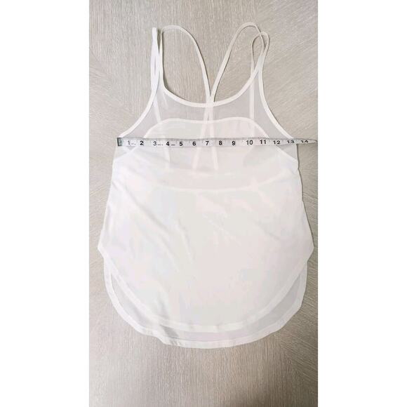 Lululemon Women’s Size 2 ? White 'Anew Singlet' Tank - Picture 8 of 9